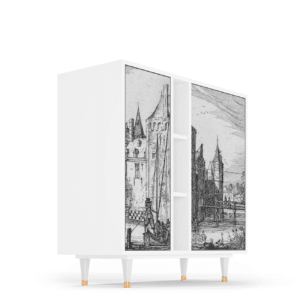 Sideboard - STORYZ - BS5 Castle with Bridge - White