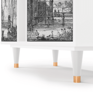 Sideboard - STORYZ - BS5 Castle with Bridge - White