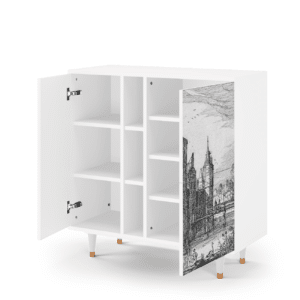 Sideboard - STORYZ - BS5 Castle with Bridge - White