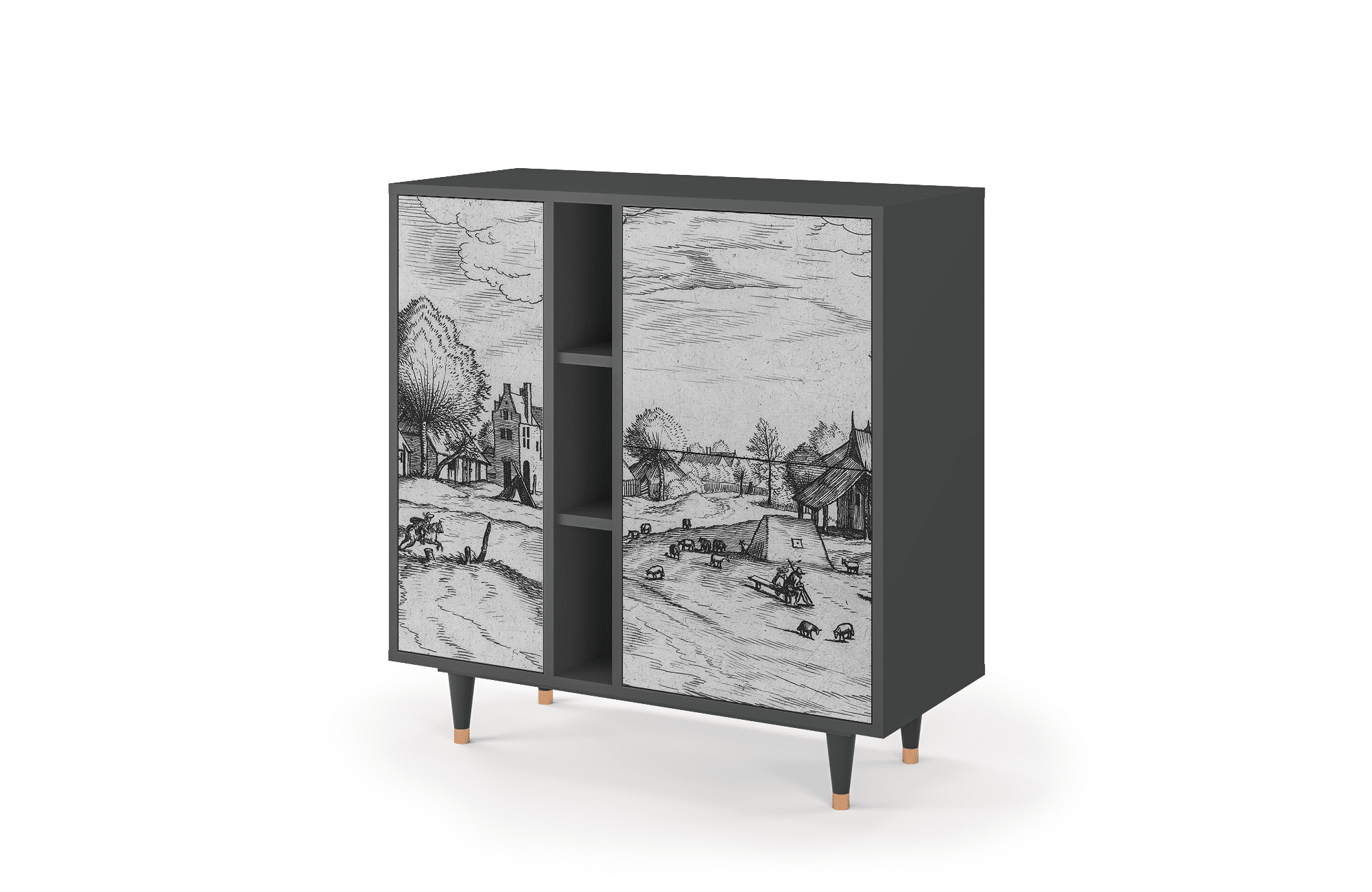 BS5_182_003 Sideboard - STORYZ - BS5 Country Village - Antracite