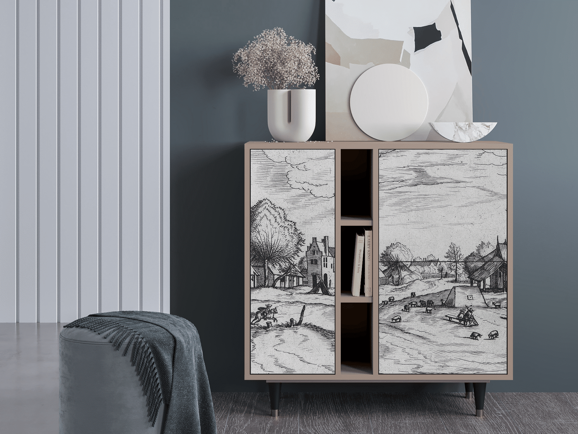 Sideboard - STORYZ - BS5 Country Village - Latte Sideboard - STORYZ - BS5 Country Village - Latte