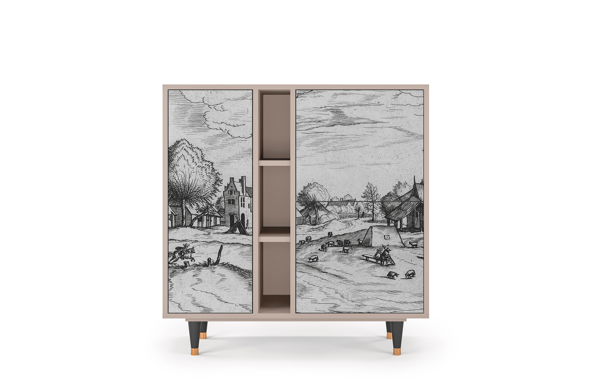 Sideboard – STORYZ – BS5 Country Village – Latte Sideboard - STORYZ - BS5 Country Village - Latte