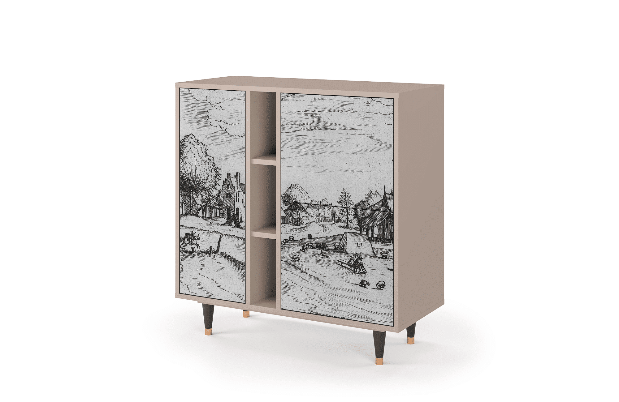 BS5_182_004 Sideboard - STORYZ - BS5 Country Village - Latte