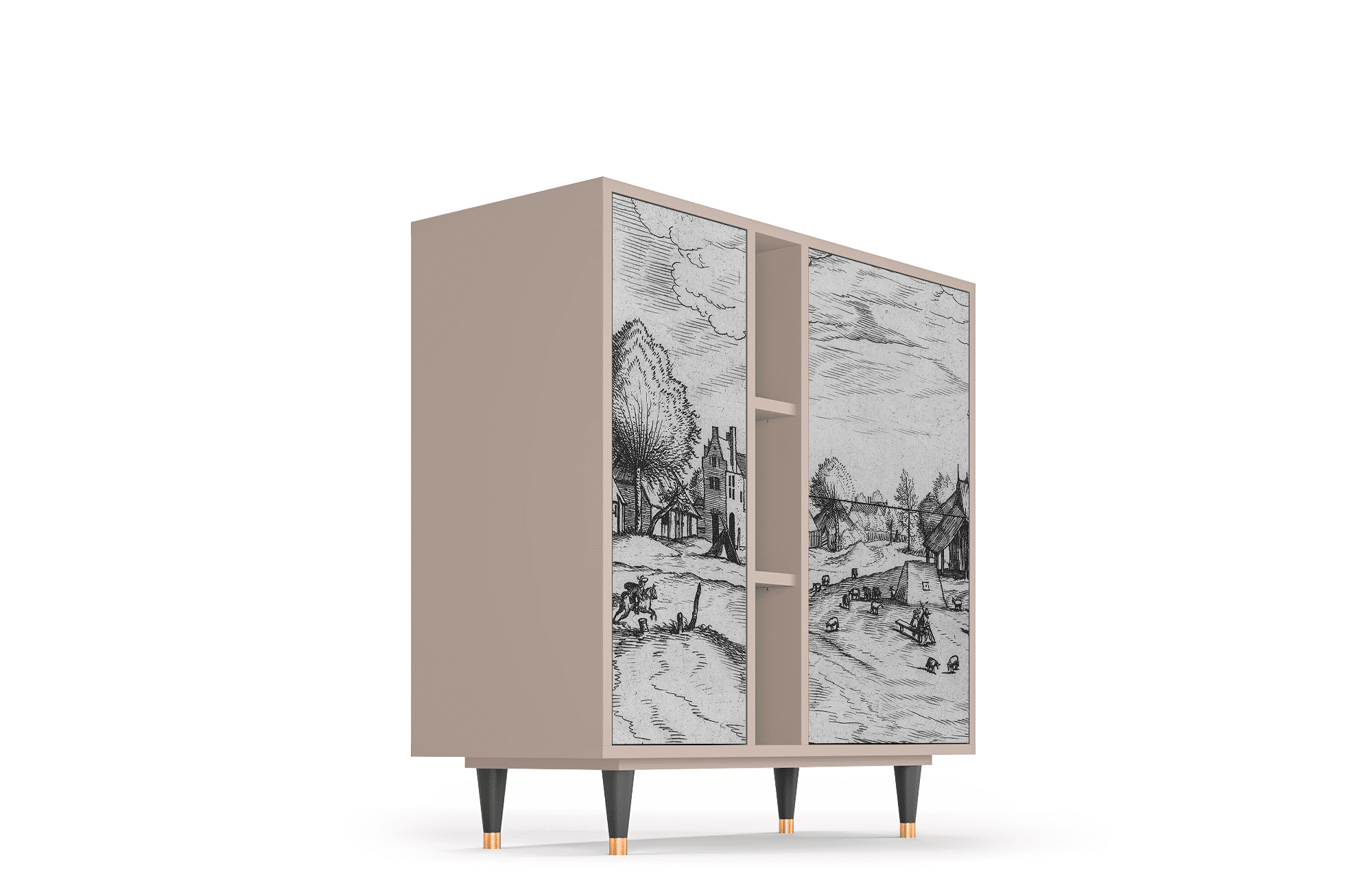 Sideboard – STORYZ – BS5 Country Village – Latte Sideboard - STORYZ - BS5 Country Village - Latte