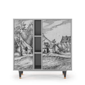 Sideboard - STORYZ - BS5 Farms in a Village - Grey