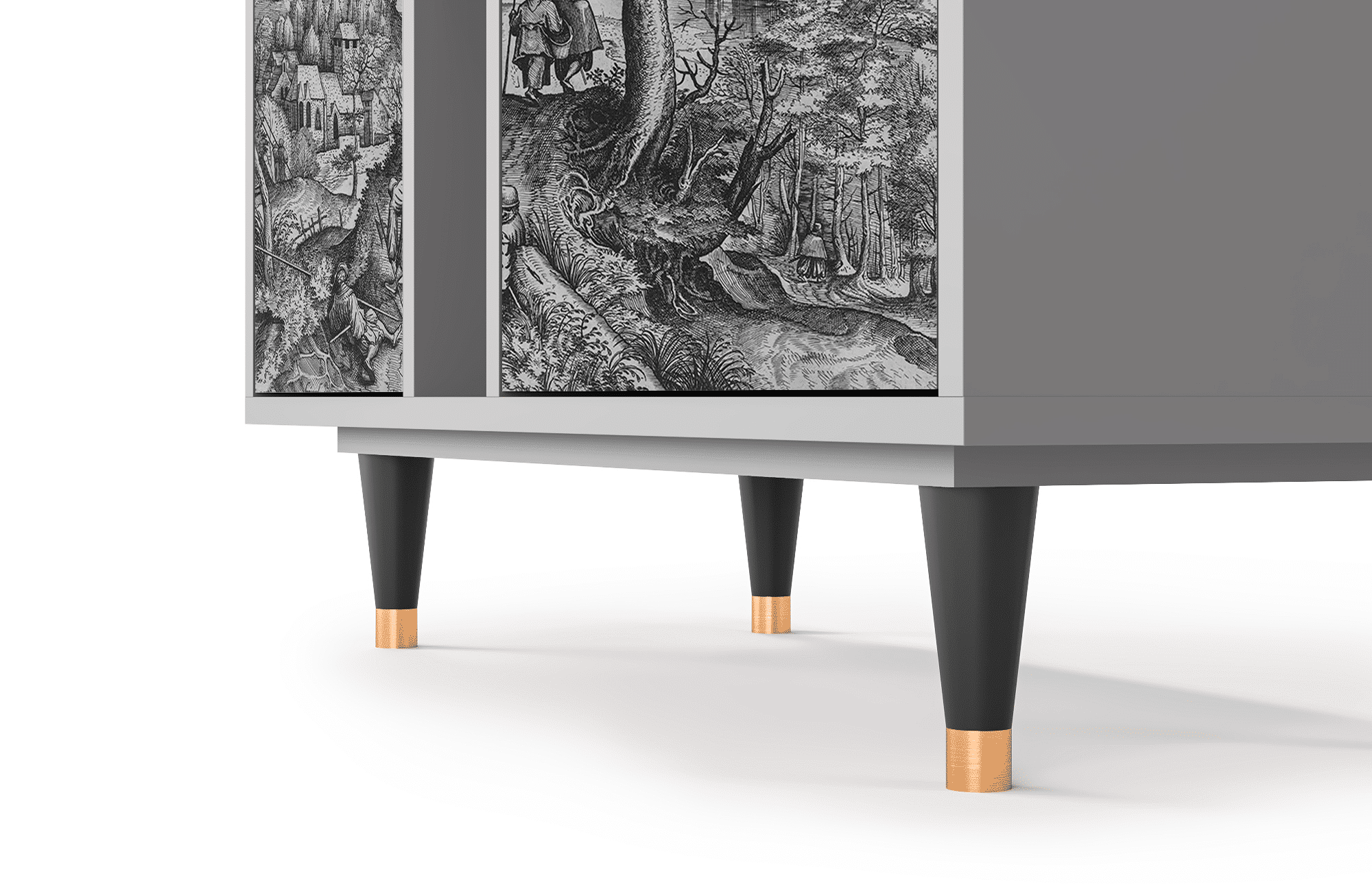 Sideboard – STORYZ – BS5 Milites Requiescentes – Grey Sideboard - STORYZ - BS5 Milites Requiescentes - Grey