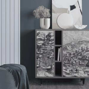 Sideboard - STORYZ - BS5 Rusticorum - Grey