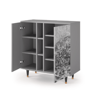 Sideboard - STORYZ - BS5 Rusticorum - Grey