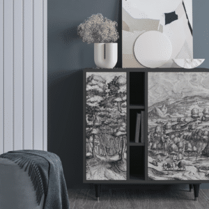 Sideboard - STORYZ - BS5 Rusticorum - Antracite