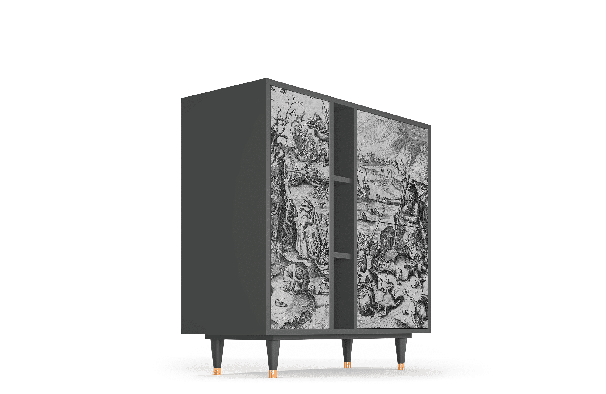Sideboard – STORYZ – BS5 The Temptation – Antracite Sideboard - STORYZ - BS5 The Temptation - Antracite