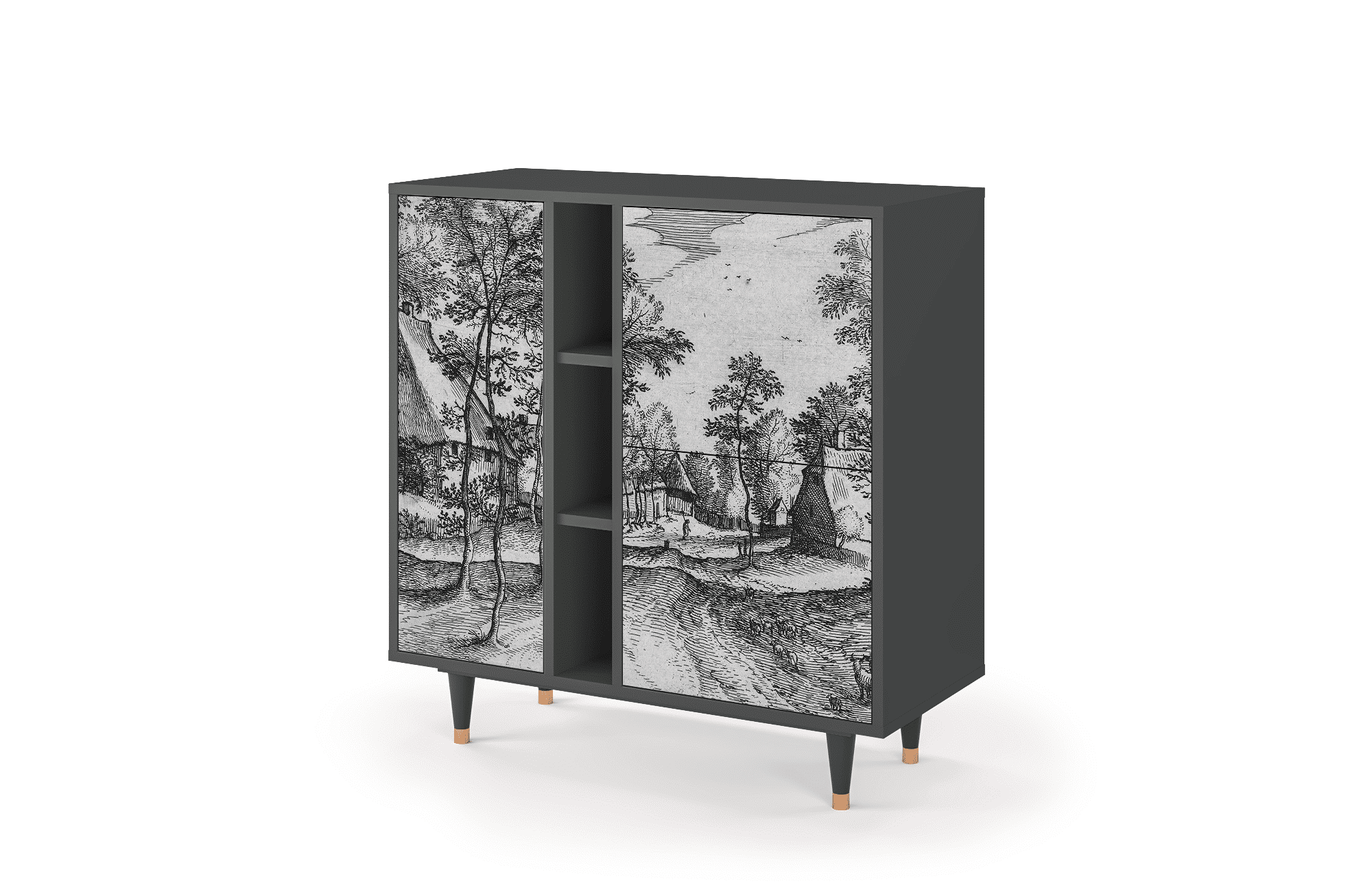 BS5_190_003 Sideboard - STORYZ - BS5 Village Road - Antracite