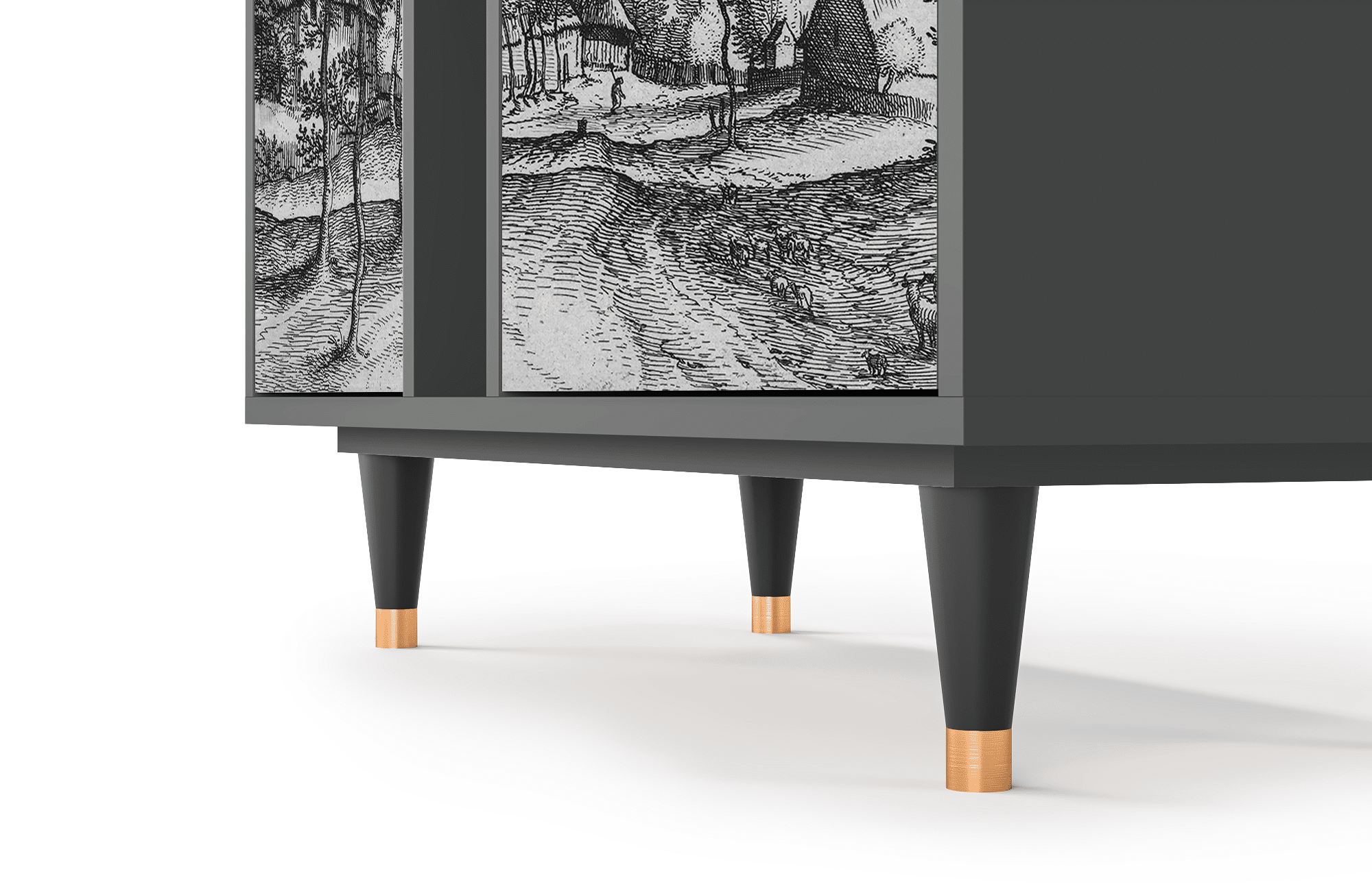 Sideboard – STORYZ – BS5 Village Road – Antracite Sideboard - STORYZ - BS5 Village Road - Antracite