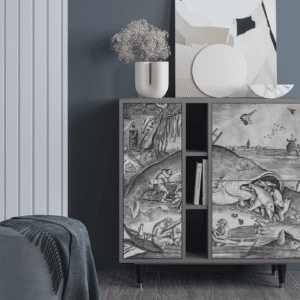 Sideboard - STORYZ - BS5 Big Fish Eat Little - Grey