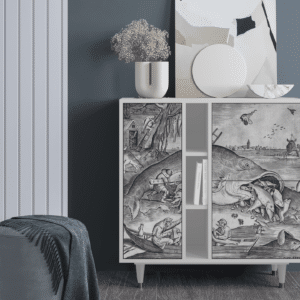Sideboard - STORYZ - BS5 Big Fish Eat Little - White