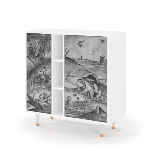 Sideboard - STORYZ - BS5 Big Fish Eat Little - White