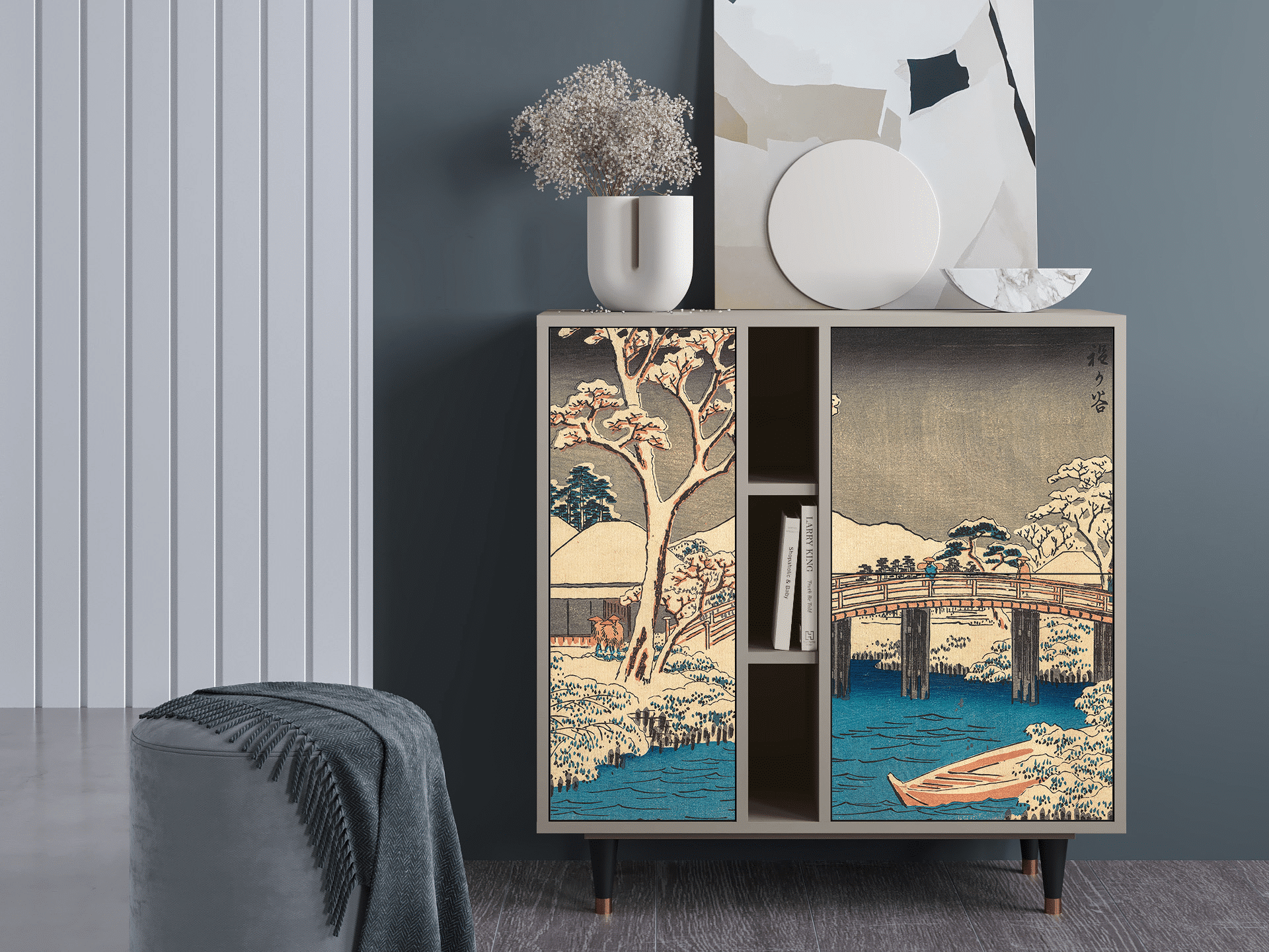 Sideboard - STORYZ - BS5 Katabira River - Sand Sideboard - STORYZ - BS5 Katabira River - Sand