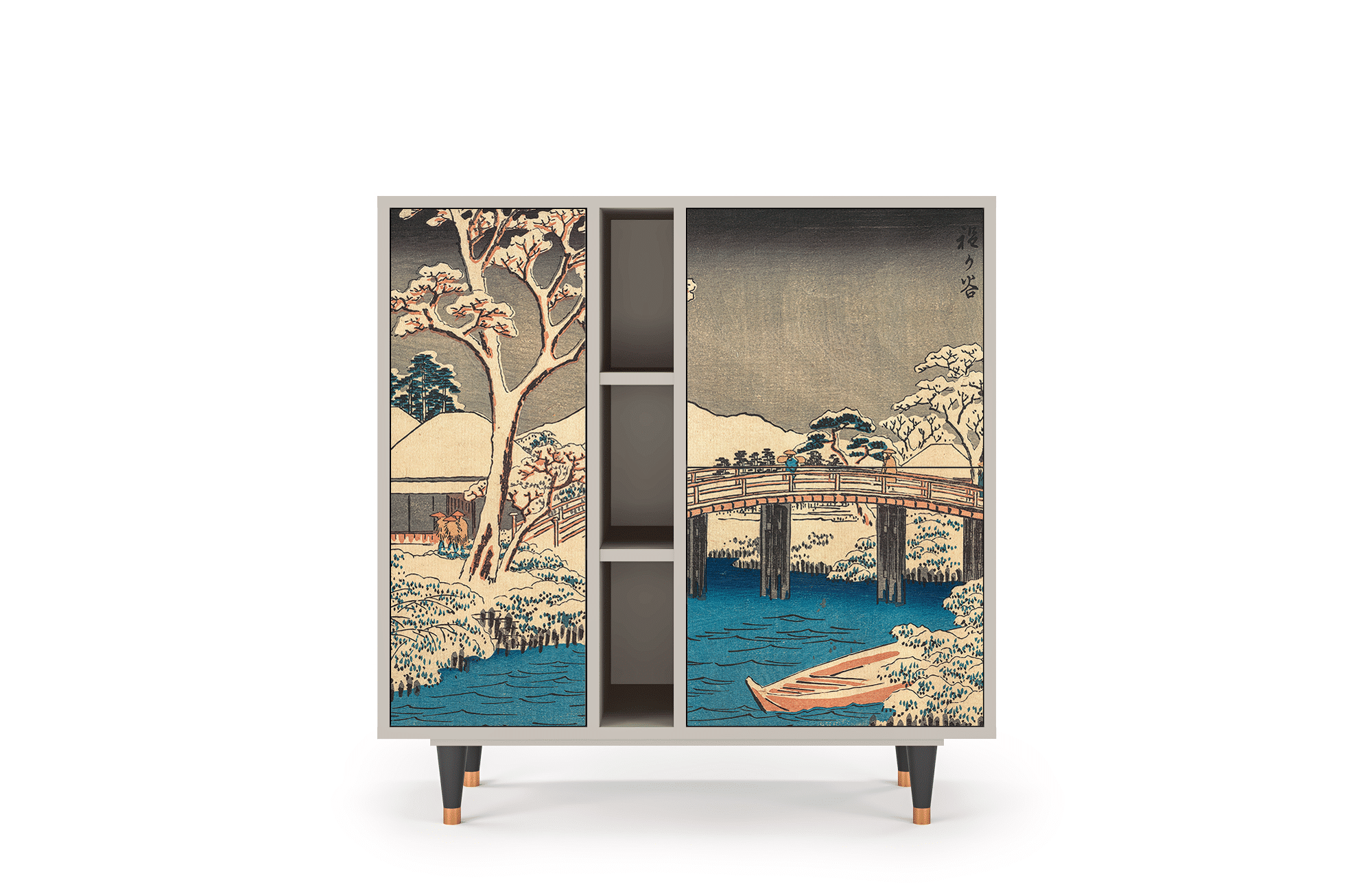 Sideboard – STORYZ – BS5 Katabira River – Sand Sideboard - STORYZ - BS5 Katabira River - Sand