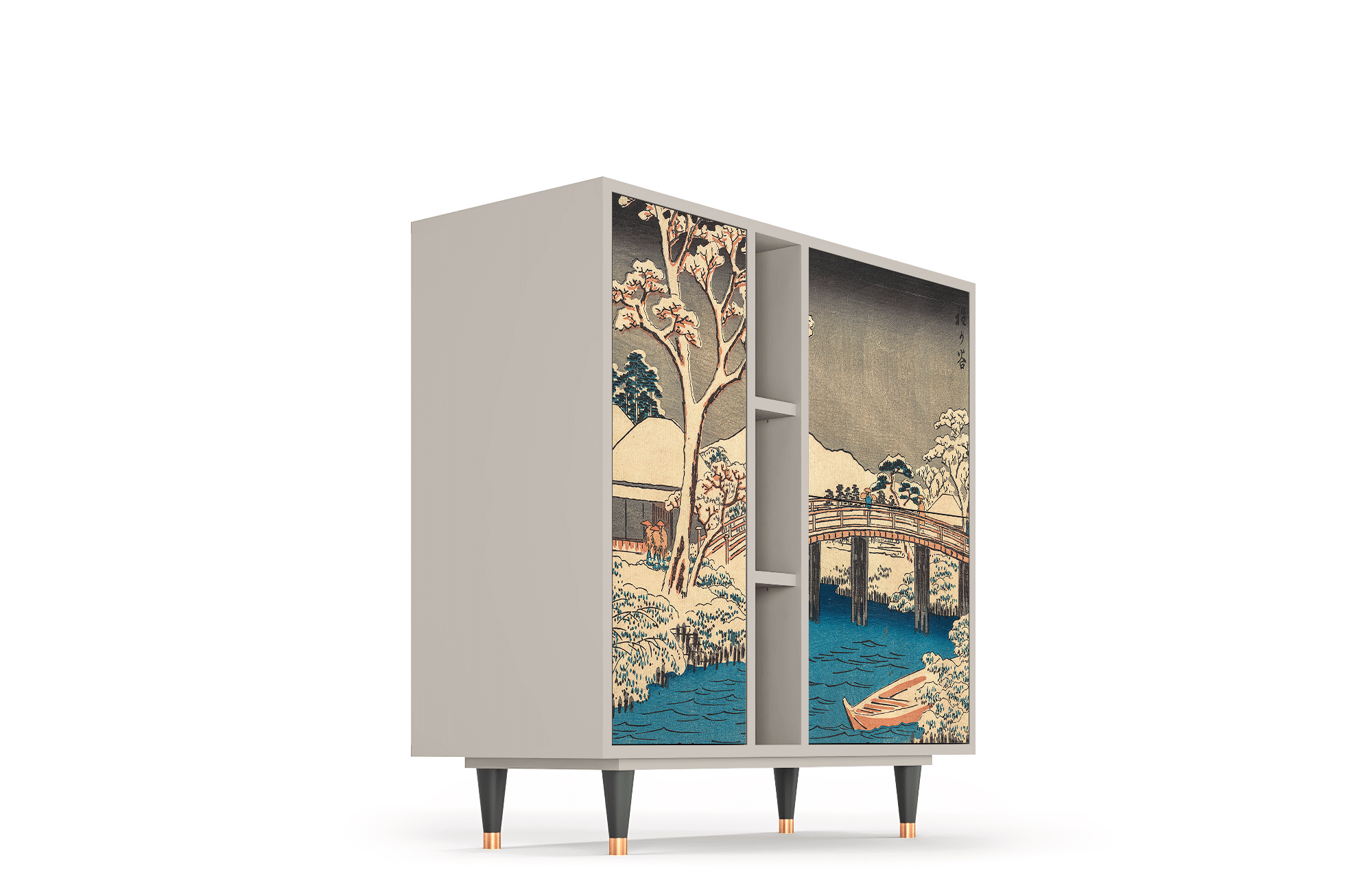 Sideboard – STORYZ – BS5 Katabira River – Sand Sideboard - STORYZ - BS5 Katabira River - Sand