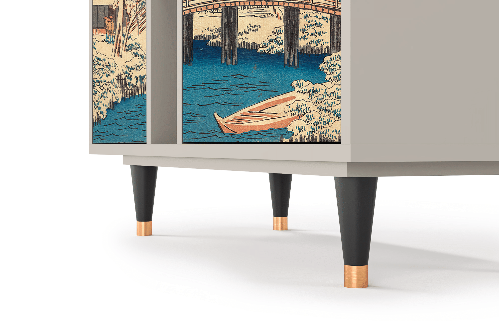 Sideboard – STORYZ – BS5 Katabira River – Sand Sideboard - STORYZ - BS5 Katabira River - Sand