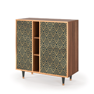 Sideboard - STORYZ - BS5 Egypt Triangles - Walnut