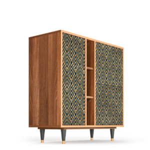 Sideboard - STORYZ - BS5 Egypt Triangles - Walnut