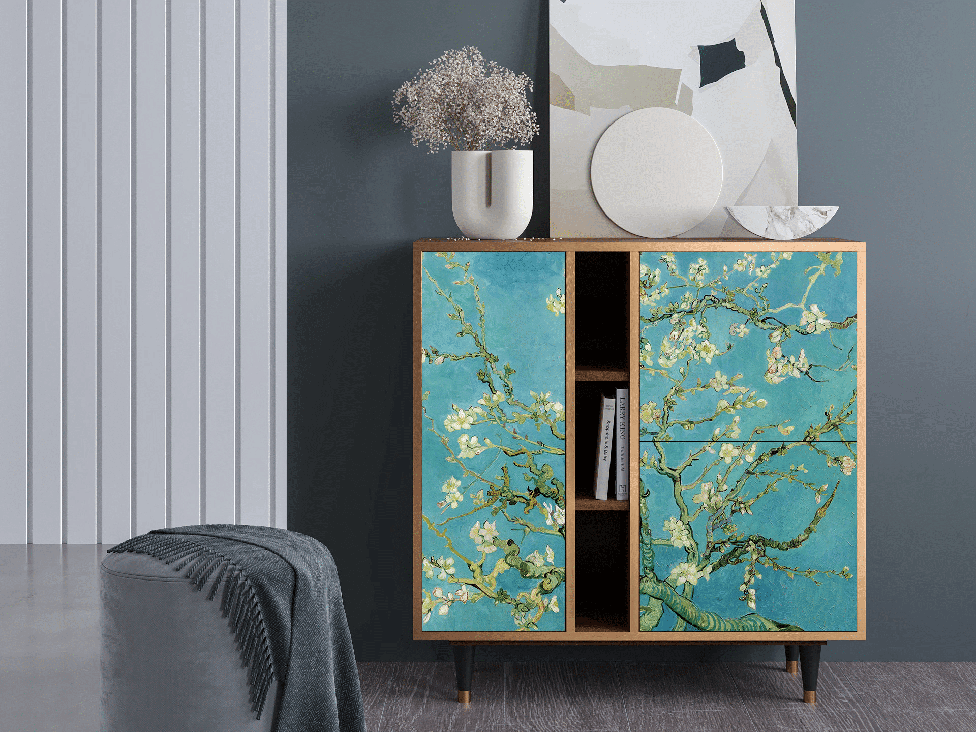 Sideboard - STORYZ - BS5 Almond Blossom - Walnut