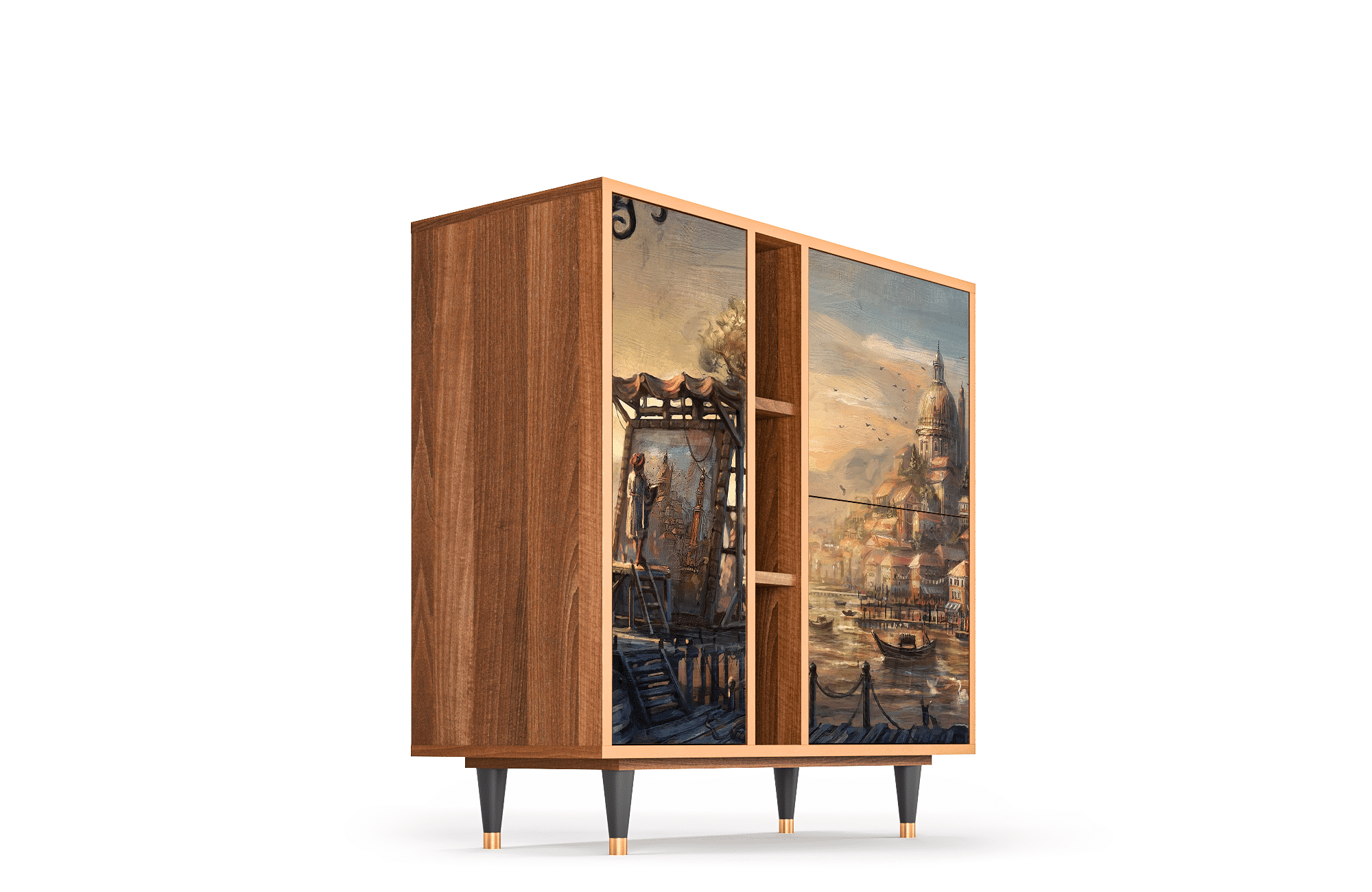 Sideboard – STORYZ – BS5 Venice – Walnut Sideboard - STORYZ - BS5 Venice - Walnut