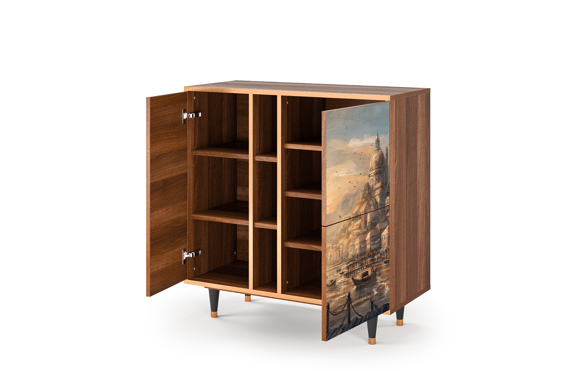 Sideboard – STORYZ – BS5 Venice – Walnut Sideboard - STORYZ - BS5 Venice - Walnut