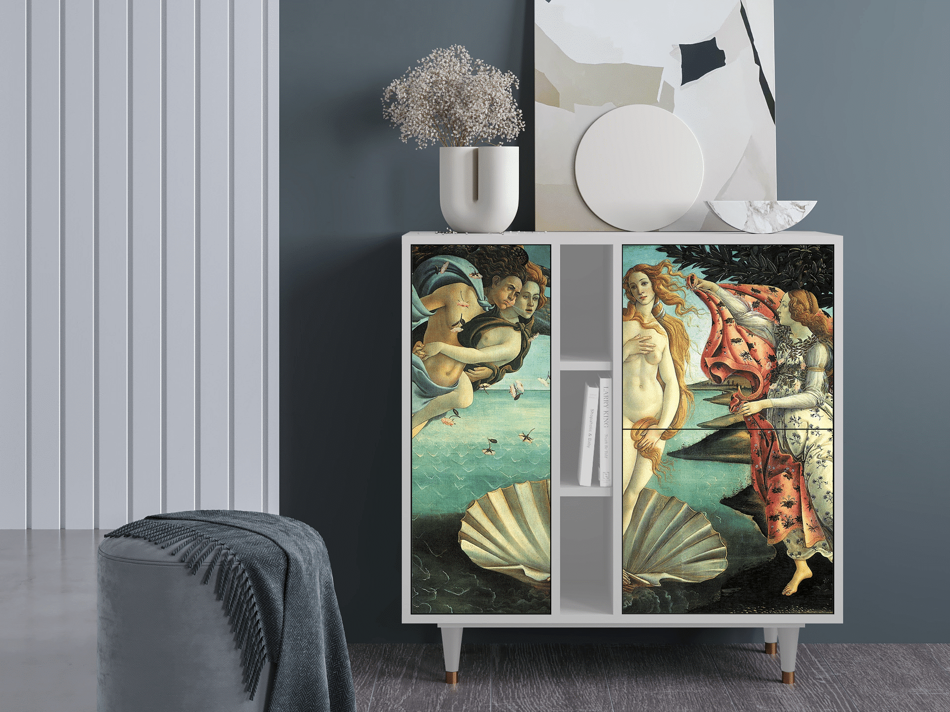 Sideboard - STORYZ - BS5 The Birth of Venus - White