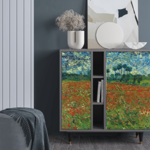 Sideboard - STORYZ - BS5 Poppy field by van Gogh - Grey