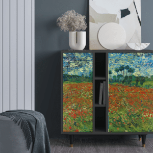 Sideboard - STORYZ - BS5 Poppy field by van Gogh - Antracite