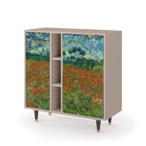 Sideboard - STORYZ - BS5 Poppy field by van Gogh - Latte