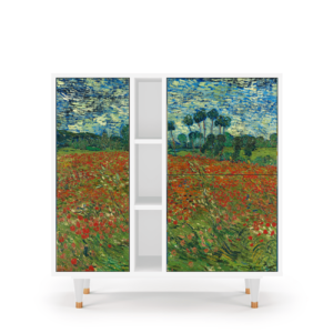 Sideboard - STORYZ - BS5 Poppy field by van Gogh - White
