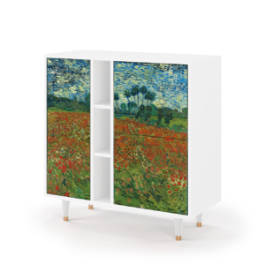 Sideboard - STORYZ - BS5 Poppy field by van Gogh - White