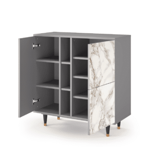 Sideboard - STORYZ - BS5 Milk Marble - Grey