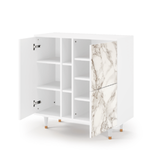 Sideboard - STORYZ - BS5 Milk Marble - White