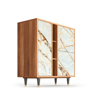 Sideboard - STORYZ - BS5 Sandy Marble - Walnut
