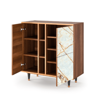 Sideboard - STORYZ - BS5 Sandy Marble - Walnut