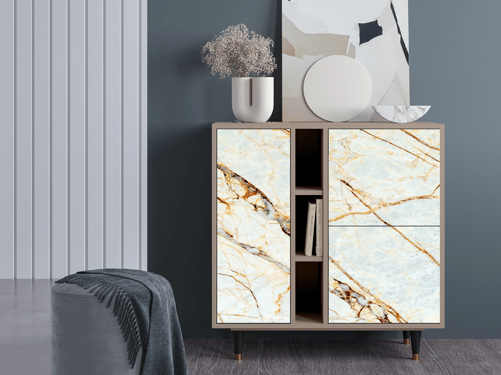 Sideboard - STORYZ - BS5 Sandy Marble - Latte
