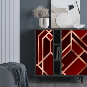Sideboard - STORYZ - BS5 Velvet 1920's - Antracite