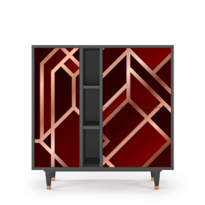 Sideboard - STORYZ - BS5 Velvet 1920's - Antracite