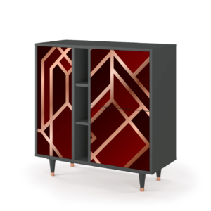 Sideboard - STORYZ - BS5 Velvet 1920's - Antracite