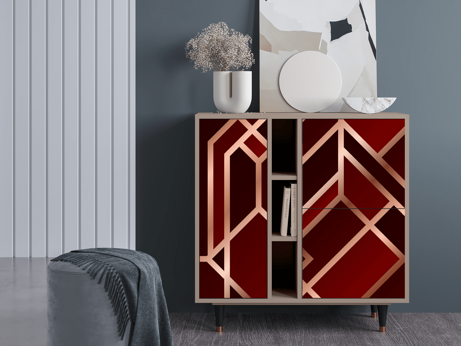Sideboard - STORYZ - BS5 Velvet 1920's - Latte