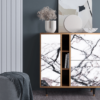 Sideboard - STORYZ - BS5 Raven Marble - Walnut