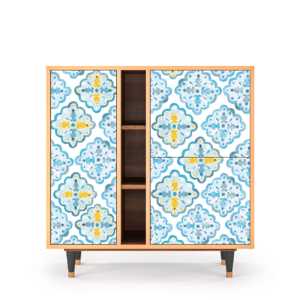 Sideboard - STORYZ - BS5 Portugese tiles - Walnut