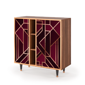Sideboard - STORYZ - BS5 Burgundy Jewelery - Walnut