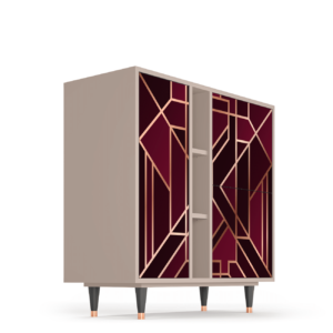 Sideboard - STORYZ - BS5 Burgundy Jewelery - Latte