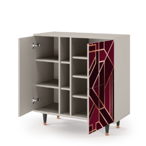 Sideboard - STORYZ - BS5 Burgundy Jewelery - Sand