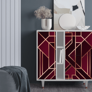Sideboard - STORYZ - BS5 Burgundy Jewelery - White