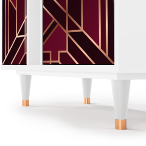 Sideboard - STORYZ - BS5 Burgundy Jewelery - White